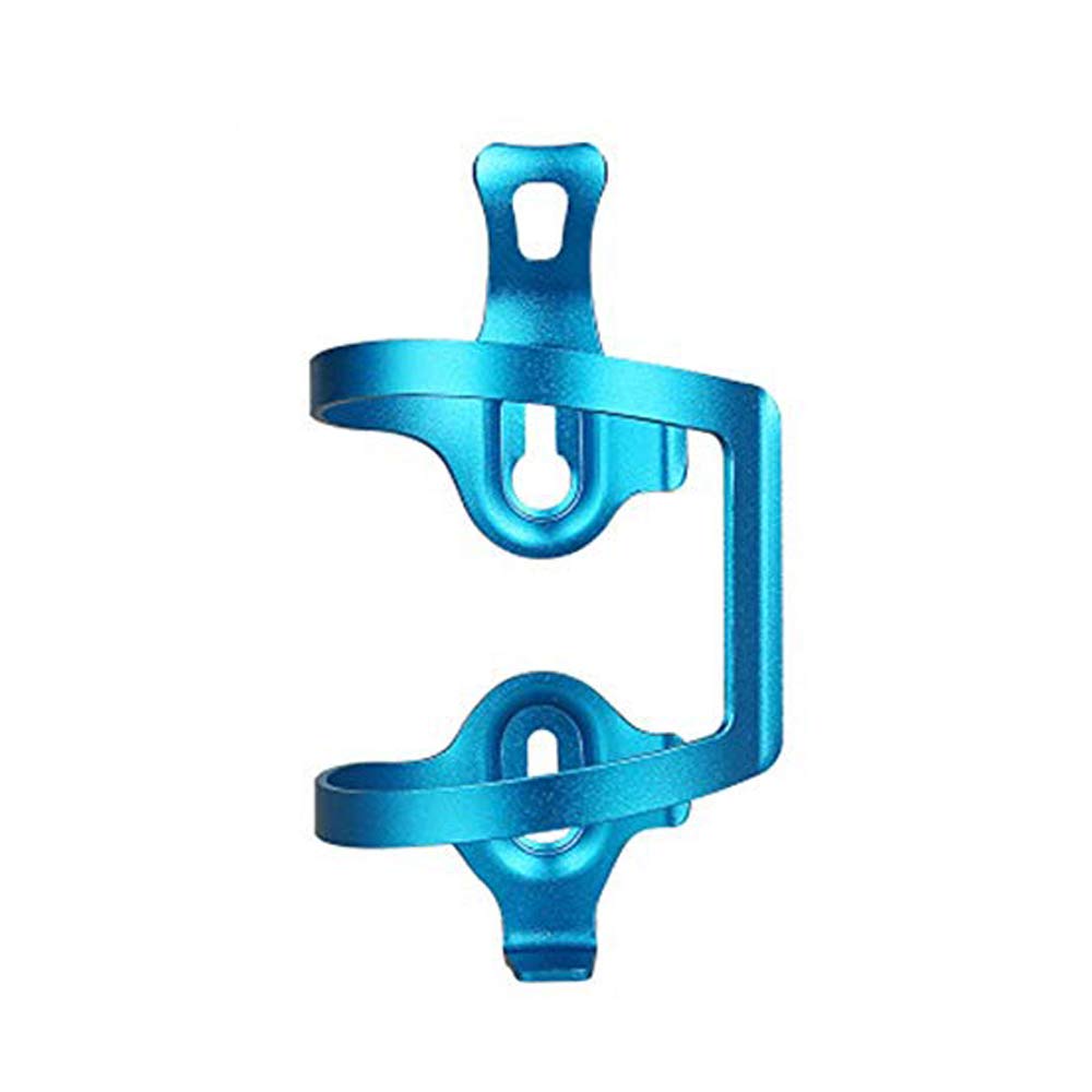 VOANZO Bicycle Bottle Cage, Aluminum One Piece Mountain Bike Cup Holder, Cycling Bicycle Accessories (blue)