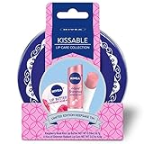 NIVEA Lip Care Kissable 2 Piece Gift Set