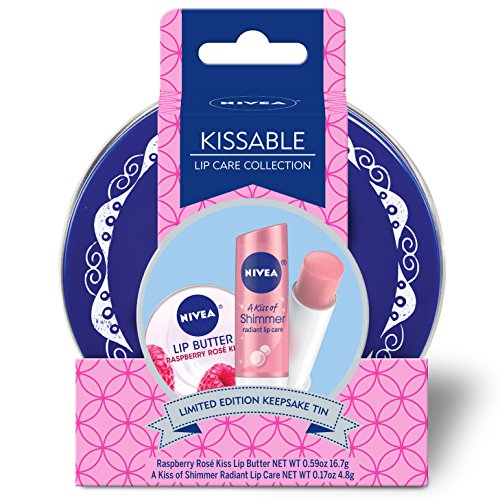 NIVEA Lip Care Kissable 2 Piece Gift Set