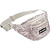 Everest Digital Camo Waist Pack, Digital Camouflage, One Size