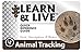 UST Learn & Live Educational Card Set, Animal Tracking