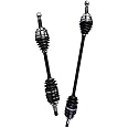 AutoShack Front CV Axle Drive Shaft Neoprene Boots Pair 2 Driver and Passenger Side Replacement for 2003-2014 Toyota Matrix 2009-2018 Corolla 2003-2008 2009 2010 Pontiac Vibe 1.8L FWD DSK20012000