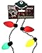 KINREX Christmas LED Light Up Necklace - Flashing Bulb Holiday Xmas & Party Favors – Flashing Favors Light Measures 35