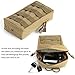 Owlike 2 Pack Tactical Molle Pouches - Compact Utility Water-Resistant EDC Pouch, Gadget Gear Hanging Chest Vest Waist Bag for Camping and Hiking Traveling