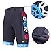 Anivivo Mens Cycling Shorts 3D Gel Padding With Italian Imported Non-Slip Belt,Bike Shorts