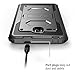 Galaxy Tab A 7.0 Case, Heavy Duty i-Blason Samsung Galaxy Tab A 7 2016 Armorbox Dual Layer Hybrid Full-Body Protective Kickstand Case with Front Cover and Built-in Screen Protector (Black)