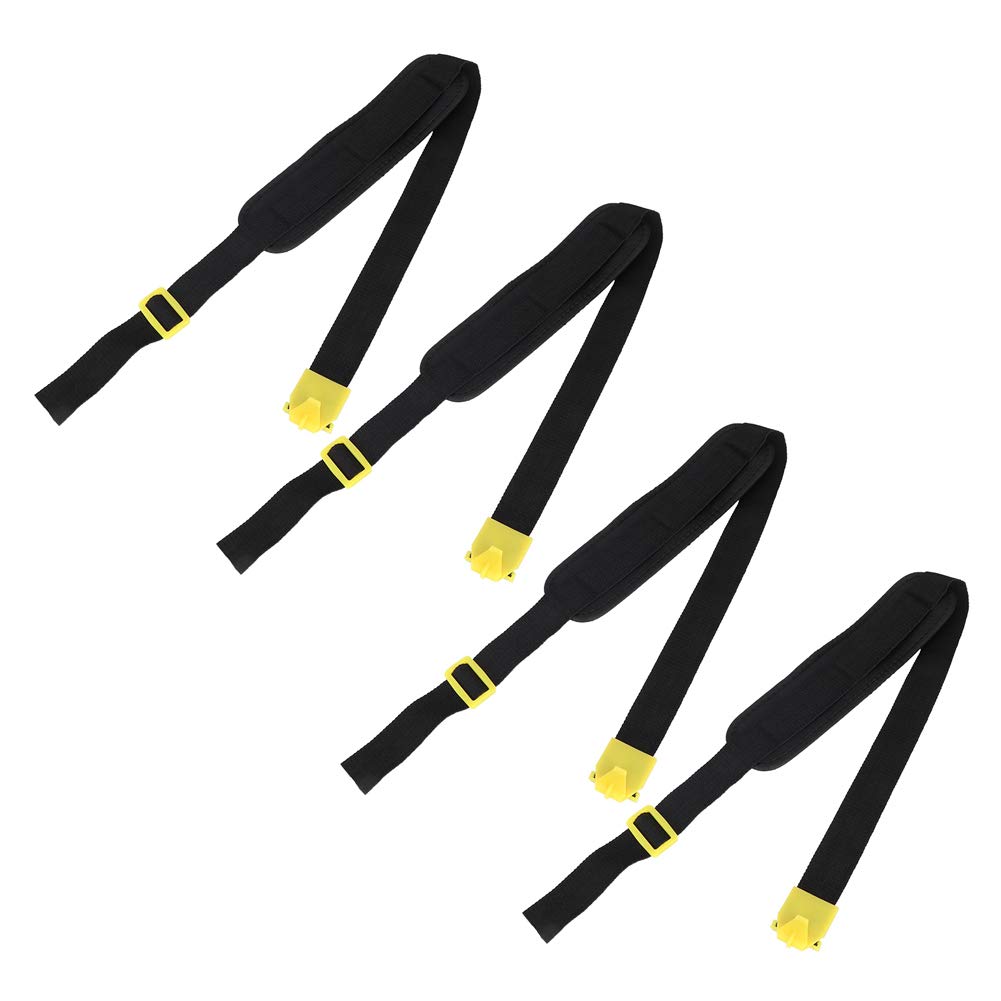 TOPINCN 2 Pairs Backpack Sprayer Replacement Part, Adjustable Shoulder Strap Manual Shoulder Strap with Thickened Sponge for Agricultural Gardening Use