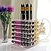 Lifewit 80 Slots Rotating Lipstick Holder Acrylic Spinning Lipgloss Holder Makeup Organizer Lipstick Tower Storage Box Large