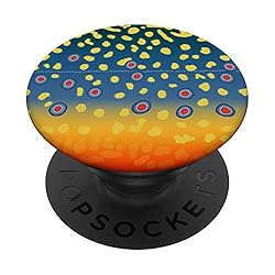Brook Trout Fly Fishing Pattern PopSockets