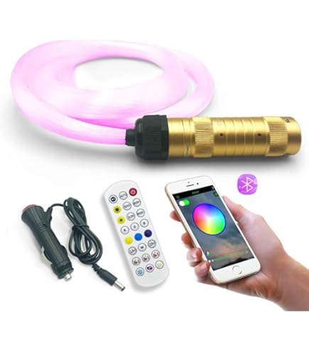 corpereal 12V RGB Led Fiber Optic Star Light Kit for