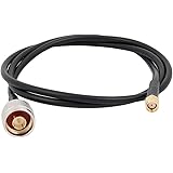 uxcell N-Type Male Connector to RP-SMA Female Antenna Pigtail Cable 1M