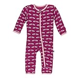 Kickee Pants Bamboo Coverall With Zipper