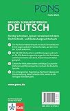 Image de PONS Reference: PONS Grosses Schulworterbuch Deutsch