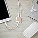 iPhone 7 Adapter and Splitter Charge Audio Play Simultaneously Robust Casing Convenient Quad Color Options