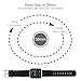 for Apple Watch Band 38mm Series 1 Series 2 Series 3,TOROTOP Luxury Black Genuine Leather Watch Band Strap Replacement Wrist Band with Adapter Clasp for 38mm Apple Watch(38mm-Black-A)
