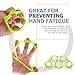 Finger Stretcher Hand Resistance Grip Silicone Rings Bands Hand Extensor Set Strength Trainer For Golf Grip, Guitar Finger, Forearm Exercise, Cycling, Climbing, Prevention And Rehab-2 Pcs