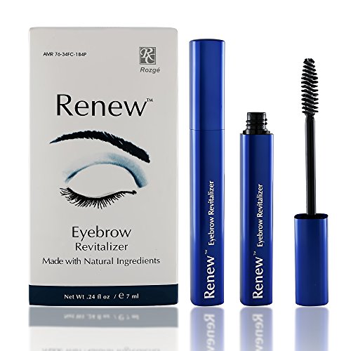 Renew eyebrow revitalizer eyebrow growth gel - all natu…