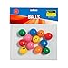 Kidsco Rubber Smile Face Bouncing Balls - Pack of 24 - 1 Inch Assorted Colors - Mini Smiley Hi-Bounce Balls – for Kids Boys and Girls Great Party Favors, Bag Stuffers, Fun, Toy, Gift, Prize