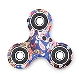 TOLOCO Spinner Fidget Toy Hand Spinner Camouflage,for ADHD EDC Hands Killing Time (A8-Powder skull)