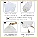 Just Artifacts ECO Wire-Free Flying Chinese Sky Lanterns (Set of 20, Eclipse, Ivory) - 100% Biodegradable, Environmentally Friendly Lanterns!
