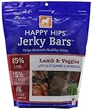 DOGSWELL 842249 Happy Hips Lamb Veggie Jerky Bar for Pets, 32-Ounce