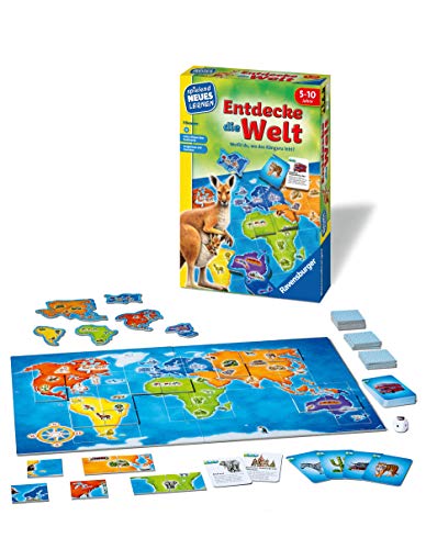 Ravensburger 24990 - Entdecke die Welt - Spielen und Lernen für Kinder, Lernspiel für Kinder von 5-10 Jahren, Spielend… – Bild 4