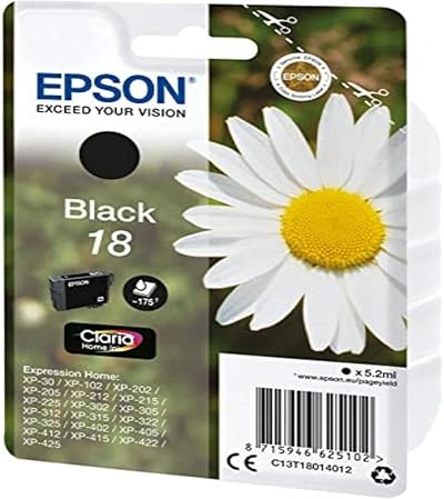 Epson Daisy Black Ink Cartridge for Expression Home Series Printers