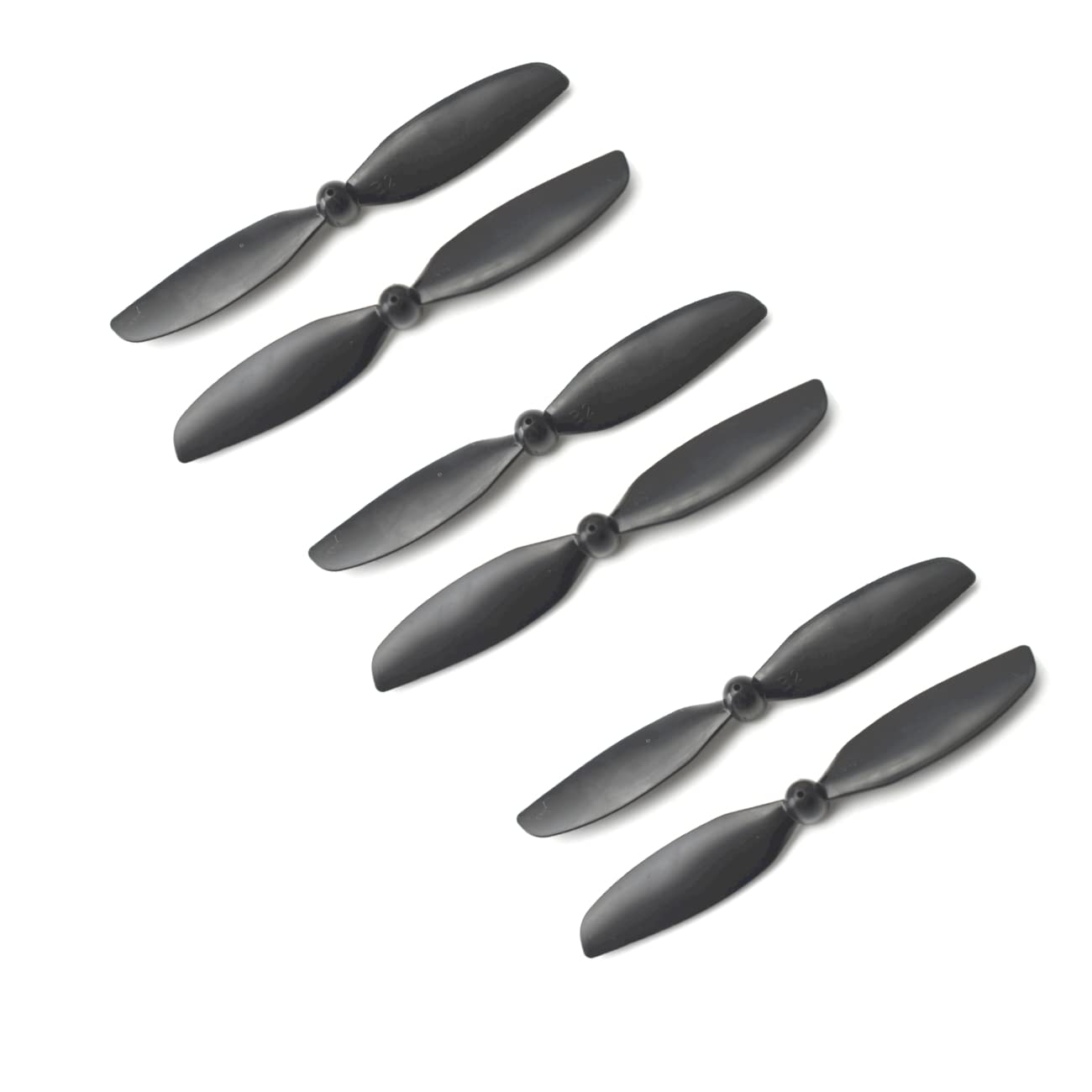 CHANCS Hollow Cup Motor Propeller Bore0.95mm Length 3"(75mm) Tight Fitting 1/26"(1mm) Shaft for Windblade Toys DIY Accessories 6PCS