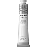 Winsor & Newton Winton Oil Color Paint, 200-ml Tube, Titanium White