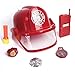 Fireman Toys Firefighter Costume for Kids Fireman Gear Pretend Play Set with Helmet, Megaphones, Extinguisher, Flashlight and Accessories, 10 pcs