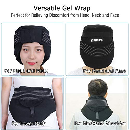 Ice Pack Hat for Headache and Migraine Relief, Migraine Ice Hot for