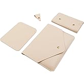 Benfan Tablet Sleeve 9.7-11Inch Compatible with iPad Pro 11,iPad 10th,Surface Go 3 10.5,iPad Air with Small Pouch, Mouse Pad and Cord Organizer, Color Beige