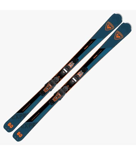 Amazon.com : Nordica Elexa Skis w/ Adv P.R Evo Bindings Youth Sz