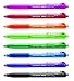 Paper Mate InkJoy 300RT Retractable Ballpoint Pen, Medium Point (1.0mm), Special Edition, 8 Vivid Colors, 25 Count