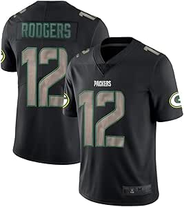 Aaron Rodgers Green Bay Packer Camisetas para hombre, 12# Aaron Rodgers