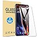 OnePlus 6T Screen Protector, Halnziye [Full Coverage The Entire Screen/Bubble-Free/Case Friendly] Tempered Glass Screen Protector Film for Oneplus 6T