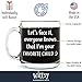 I'm Your Favorite Child Funny Coffee Mug - Best Mom & Dad Gifts - Gag Gifts for Mom, Dad from Daughter, Son, Kids - Cool Birthday Present for Parents - Fun Mom Mug - Cup for Men, Women