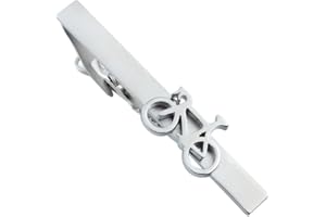 HAWSON 2 inch/ 2.2 inch Tie Clip for Men, Novelty Tie Bar Clip for Men and Boys, Interesting Tie Clip for Party