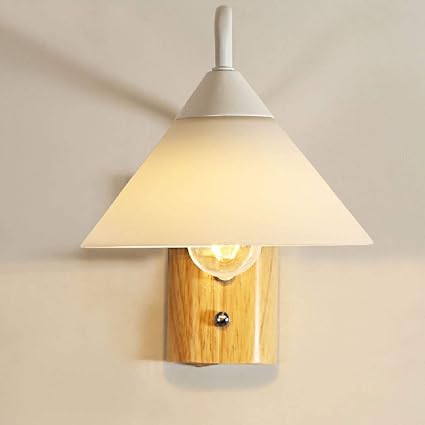 Massivholz Fischerei Wandleuchte Kreative Massivholz Glas Wandleuchte