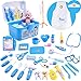 iPlay, iLearn 34pcs Deluxe Kids Pretend Play Doctor n Dentist Toy Set