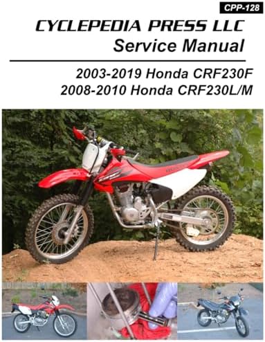 2004-2015 Honda CRF250X Cyclepedia Printed Motorcycle Service