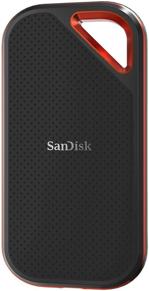 SanDisk Extreme Pro - Portable SSD de 500 GB y hasta 1050 MB/s con USB-C, de diseño robusto y resistente al agua