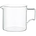 KINTO OCT 28887 Coffee Jug, 10.1 fl oz (300 ml), Graduated, Heat Resistant Glass, Microwave and Dishwasher Safe