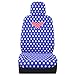 Wonder Woman Car Seat Covers - Red White & Blue w/Stars - Modern Retro Comfortable Polyester 2 Covers for Front Seat - DC Comics