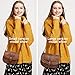 Crossbody Bags for Women Small Over the Shoulder Saddle Purses and Boho Cross body Handbags,Vegan Leather