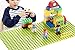 LP Toys Community Figures Set Compatible With Lego Duplo 16 Pieces - Includes Police Man, Pilot, Farmer, Construction Worker, Conductor, Nurse, Acrobat Girl, Female Zoo Keeper, Mom, Dad, And More