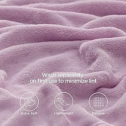 Bedsure Flannel Fleece Blanket Twin Size