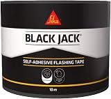 Sika Black Jack Strong Self Adhesive Flashing Tape Natural Lead-Look 150mm x 10m