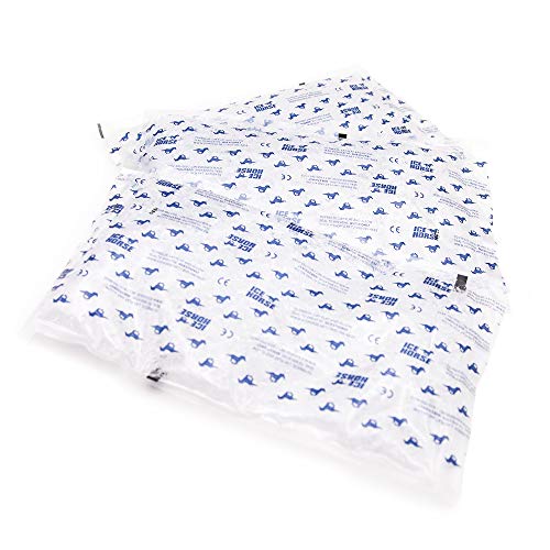 Ice Horse Replacement Ice Packs - 4 Pack Replacement Inserts - 6" x 10"