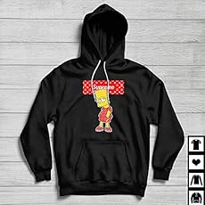 supreme bart simpson hoodie